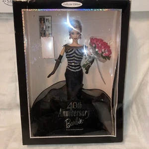 Mattel Barbie Doll 21384 Collector Edition 40th Anniversary 1999 Vtg New NRFB - Picture 1 of 8