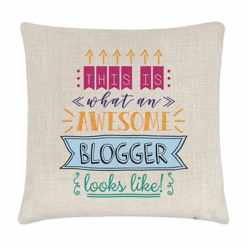 Questo È Ciò Che Sembra Un'Incredibile Fodera Per Cuscino Miglior Blogging - Immagine 1 di 1