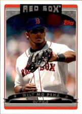 2006 Topps Baseball #486 Wily Mo Pena Boston Red Sox