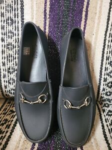 Gucci 1953 Rubber Horsebit Loafers Size 12