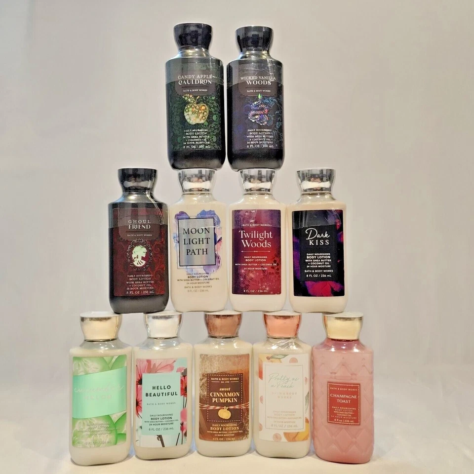 3 Pack Bath And Body Works Body Lotion Full Size 8 FL OZ  You Choose Your Scent - Image 1 of 1