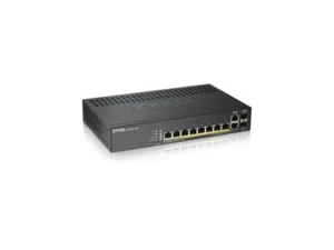 ZYXEL COMMUNICATIONS GS1920-8HPv2 8 Port Gigabit PoE HCloud Swch - Picture 1 of 12