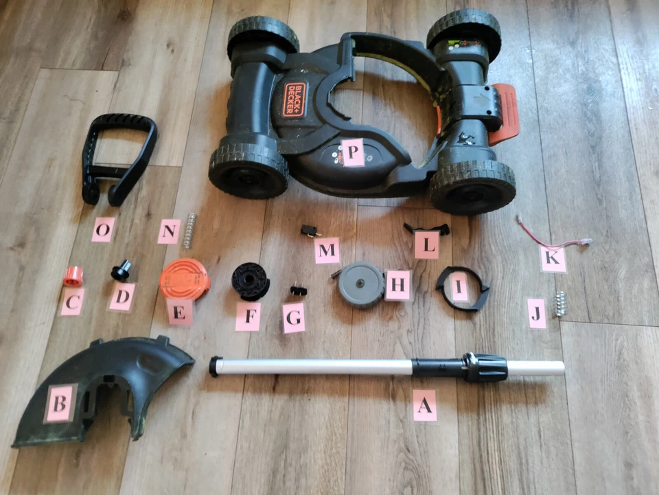 Replacement parts-Black & Decker BESTA512CM 120V 6.5 Amp  3-in-1 Lawn Mower (L) - Image 1 of 1