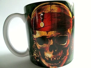 Disney Fluch der Karibik Totenkopf Tasse 16 Unzen groß Kaffeetasse - Bild 1 von 5