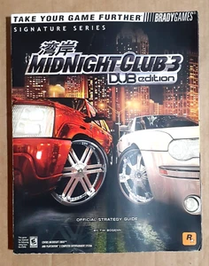 Midnight Club 3 DUB Edition Bradygames Strategy Game Guide W/Map & Fold-Out - Picture 1 of 4