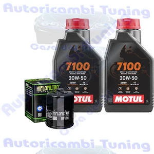 Kit Tagliando Olio Motul 7100 20W50 Per Polaris Side X Side 900 Ranger XP 2013 - Foto 1 di 6