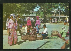 Kota Kinabalu Sunday Market Sabah Borneo Malaysia 70s - Picture 1 of 1