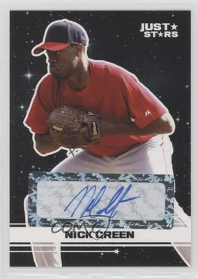 2008 Just Minors Just Stars Black Edition Auto /25 Nick Green #83 Auto - Image 1 of 2