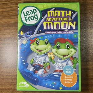 Leapfrog: Math Adventure To The Moon (DVD) Math Skills - Buy 2 Get 1 Free - New! - Picture 1 of 4