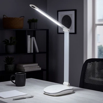 Lampada da Tavolo Lampada Letto Regolatore Touch Regolabile USB LED H 71cm - Immagine 1 di 4