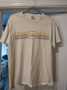 McDonald's Arches Retro 90s T Shirt Men's Medium Cotton - Picture 1 of 5