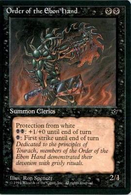 Order of the Ebon Hand (Spencer) Fallen Empires FEM Normal NM - Image 1 of 2