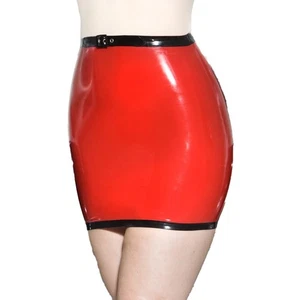 Latex Minirock sexy Gummi kurzer Rock - Bild 1 von 6