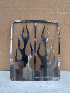 YAMAHA BANSHEE GRILL INSERT radiator cover metal NICE Polished SS Cascade - Picture 1 of 5