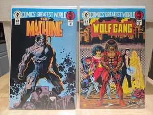 Comics' Greatest World: #The Machine Semana 2 Wolf Gang #Semana 3 (Lote de 2 cómics) - Imagen 1 de 10