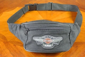 Harley Davidson FANNY PACK 95th Anniversary HOG Carry Purse Travel Waist Pouch - Picture 1 of 1