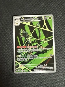 Pokemon TCG Team Rocket's Spidops 187/182 Sv10: Destined Rivals Holo Full ART NM - Picture 1 of 2