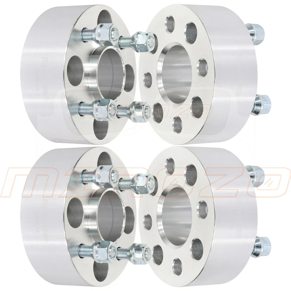 4X 2" 4x100 12x1.5 tacos para Chevrolet Chevette Dodge Charger espaciadores de rueda Foto 1 de 4