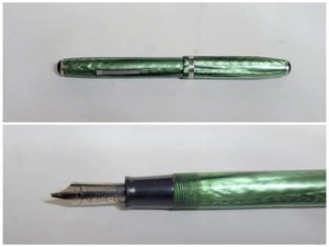 Esterbrook J Series Fountain Pen Green with Nib 9314 - B Twist Cap - Picture 1 of 18