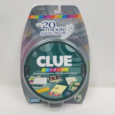 Clue Express Board Game from Parker Brothers 2007 (Travel Game) New & Sealed - Image 1 of 3
