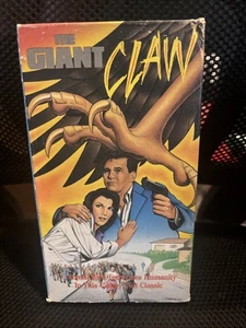 The Giant Claw 1957 VHS Tape 1989 Release Sci-Fi~RARE~Good times Home Video - Picture 1 of 5