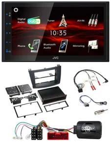 JVC USB Bluetooth Lenkrad DAB 2DIN Autoradio für Mazda 3 09-13 analog - Bild 1 von 11