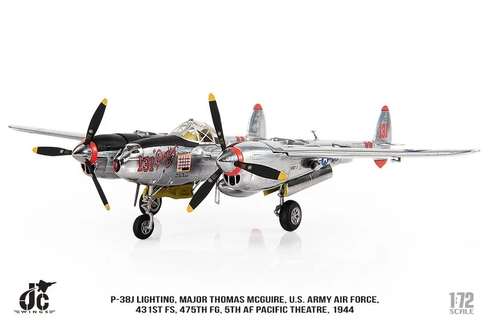 JC Wings 1:72 USAAF Lockheed P-38J Lightning (JCW-72-P38-002) 'Thomas McGuire' - Image 1 of 4
