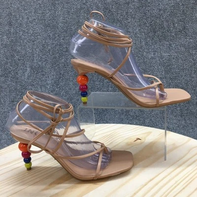 INC International Concepts Dress Sandals Womens 9 M Lellina Gladiator Brown NEW - Image 1 of 4