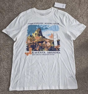Arizona Kayenta "Come Explore Agathla Peak'' shirt size MEDIUM Goodfellow & Co - Picture 1 of 4