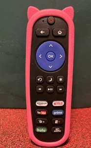 Universal Remote Control for Roku/Smart TV Black Multi-Ap Pick Cat Cover - Picture 1 of 3