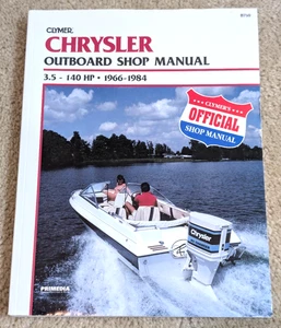 Clymer's Chrysler Outboard Shop Manual 3. 5-140 HP 1966-1984 **VERY GOOD** - Bild 1 von 3