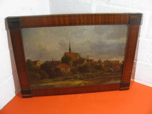 Ölgemälde Adolf Lohse 1829 - 1907 wohl Kiel Umgebung 1864 (E 264) - Bild 1 von 11