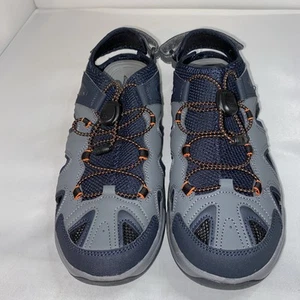 Great Eddie Bauer Men's Laketrail Water Sandal Size 11 M Gray Gently Used - Picture 1 of 11