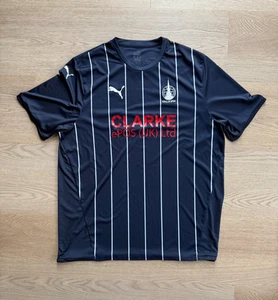 Falkirk Football Shirt Soccer Jersey 2021/22 Home Kit Maglia Blue Puma Size XXL - Picture 1 of 5