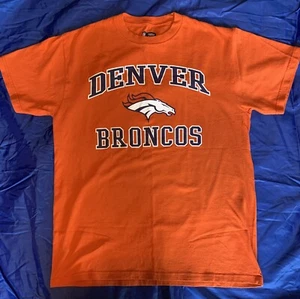 Denver Broncos NFL Team Apparel Orange T-Shirt Size M - Picture 1 of 2