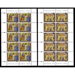 VA1599 - 2015 Vatikan Weihnachtsausgabe - Miniblätter postfrisch MNH/** - Bild 1 von 1