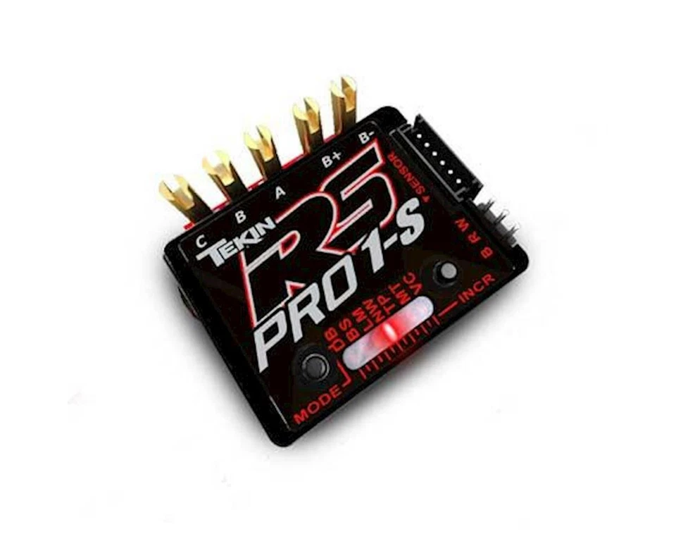 Tekin RS Pro Black Edition BL 1S 1/12 Sensored/Sensorless Brushless ESC - Image 1 of 1