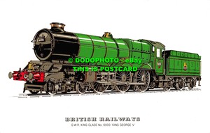 R485674 British Railways. G. W. R. King Class No. 6000 King George V. Prescott P