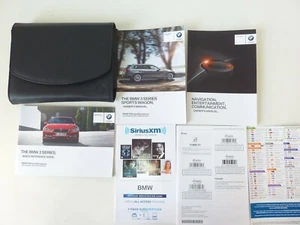 Original 2015 BMW 3 SERIES SPORTS WAGON OWNERS MANUAL + NAVIGATION BOOKS W/ CASE - Picture 1 of 1