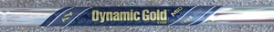 1 NEW LIMITED DYNAMIC GOLD MID X100 TOUR ISSUE .355" TAPER TIP #3 IRON SHAFT - Picture 1 of 2