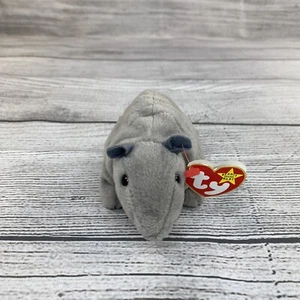 TANK Beanie Babies Vintage TY 1995 PVC Pellets 4th Generation Tush & Hang Tag - Picture 1 of 11