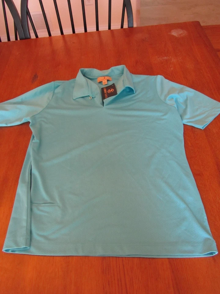 Camisa de golf deportiva Haley para mujer, nueva con etiquetas, L Foto 1 de 1