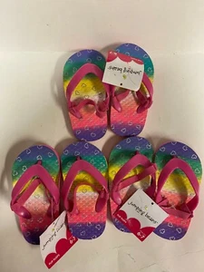 3 Jumping Beans Kids Flip Flops Shoe Size 6-7 Age 2-3 - Picture 1 of 3