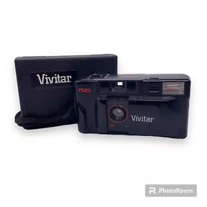 Vivitar PS 20 (35mm Point & Shoot) Film Camera W/Lens Cleaning Kit - WORKING - Picture 1 of 20