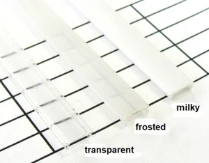 2m extra diffuser / cover for K0 LED aluminium profile channel extrusion light - Picture 1 of 3