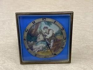 SELTENE SCHWEIZER UHR Antik Didisheim Signiert Messing Glas FUNKTIONIERT SUPER - Bild 1 von 19