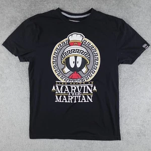 Looney Tunes X También conocida como Camisa Para Hombre M Negra Marvin el Marciano AKA Gráfico - Imagen 1 de 8