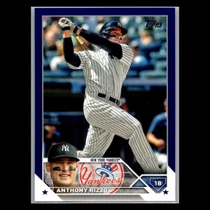 2023 Topps Series 2 - #596 Anthony Rizzo Royal Blue - New York Yankees - Picture 1 of 2
