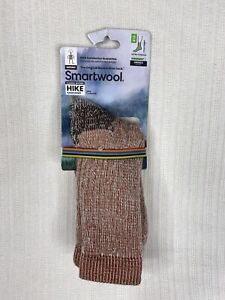 Smart wool Hiking Socks Orange And Brown Size Unisex M