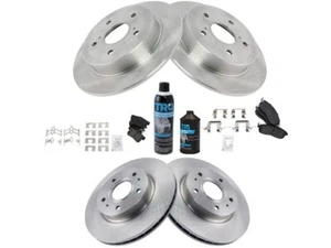 Front and Rear Brake Pad and Rotor Kit 54FNGZ32 for SX4 2008 2009 2007 2010 2011 - Picture 1 of 1